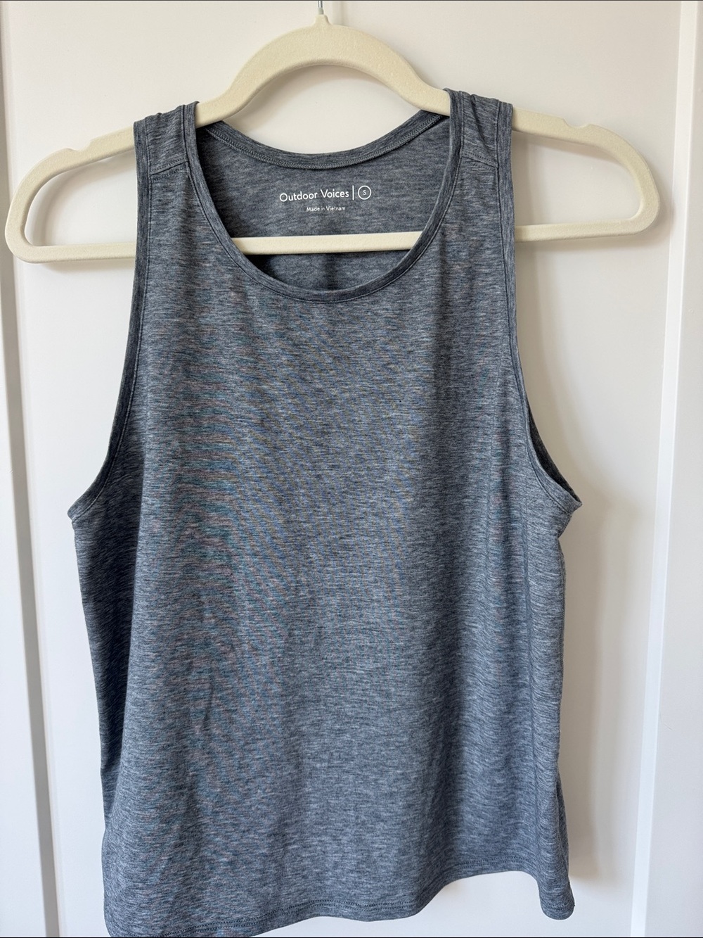 Outdoor Voices Heather Gray Women's Performance Tank